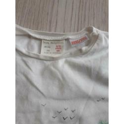Zara shirtje maat 98 ongedragen