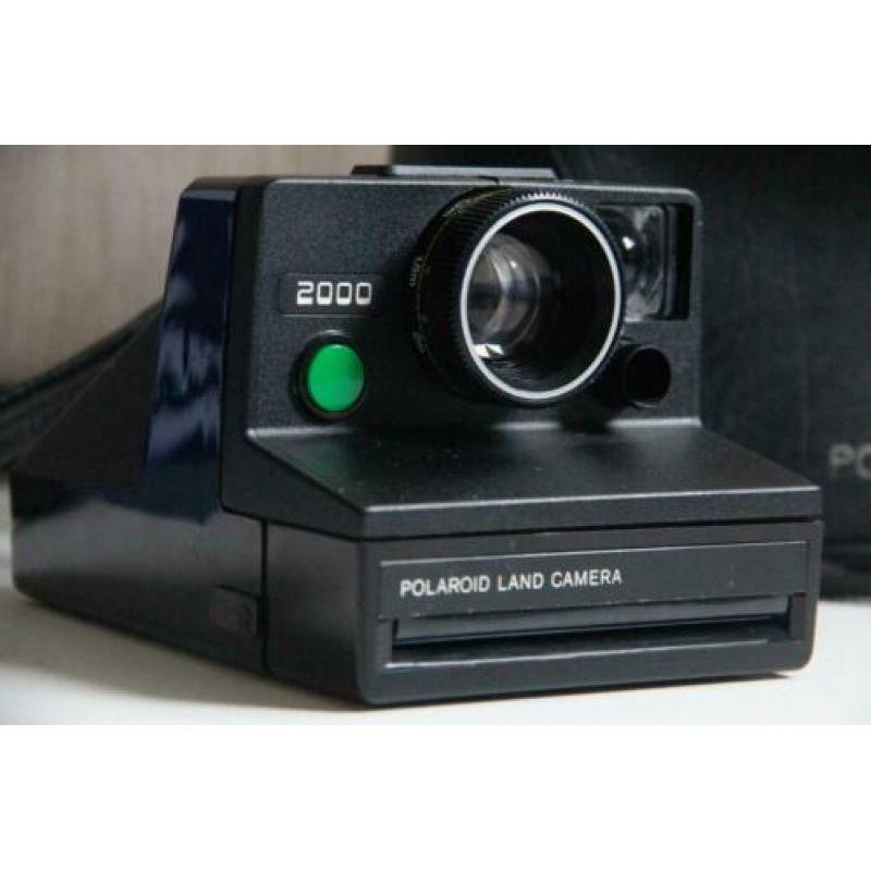 polaroid landcamera 2000 met tas