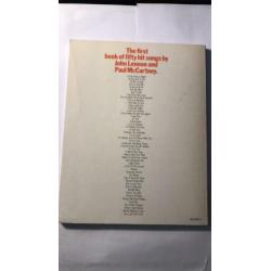 The first book of fifty hit songs by Lennon and McCartney