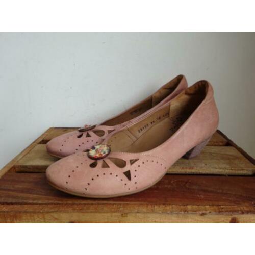 THINK instappers NIEUW! maat 40,5 oud roze schoenen