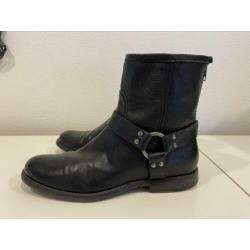 Frye Phillip Harness laarsjes zwart maat 40.5