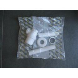 NIEUW Viega bekersifon 1.1/4" x 32 mm muurbuis rozet wit