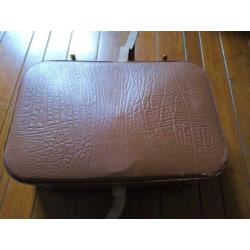 Oud retro koffer