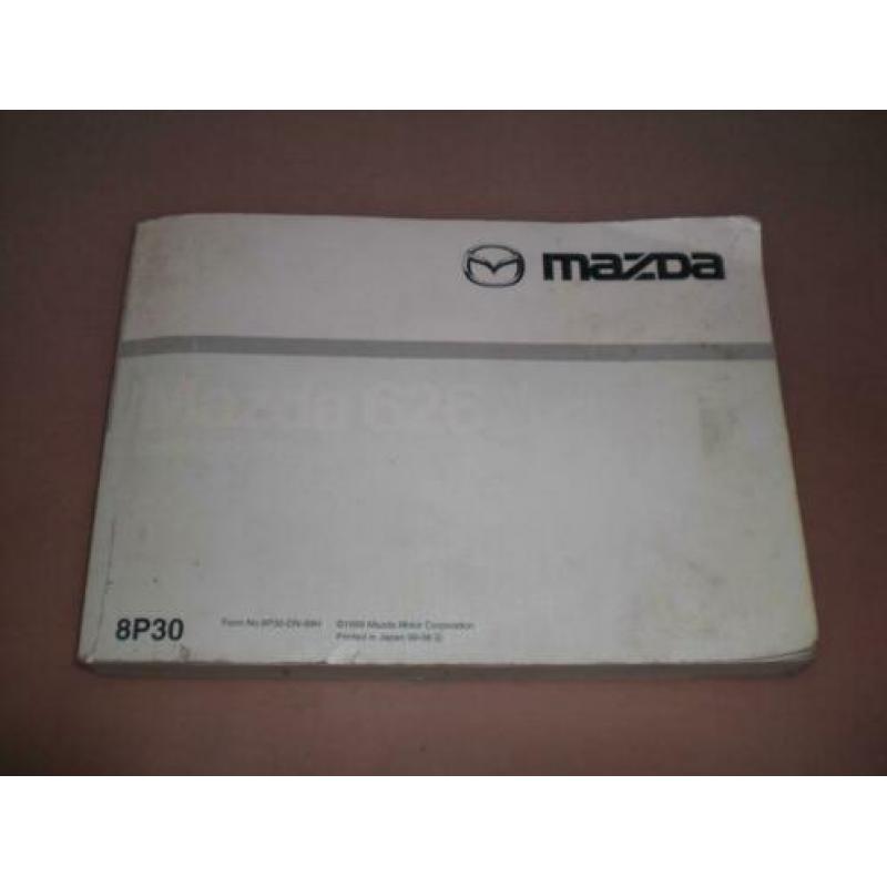 Handleiding/ instructieboekje Mazda 626/ 1999