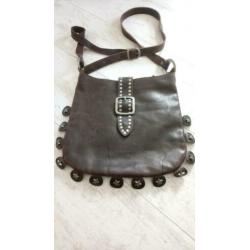 Gave leren crossbody /schoudertas ?? nieuw