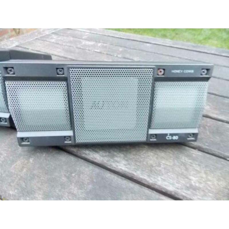 auton cs80 80 watt auto luidsprekers voor op de hoedenplank