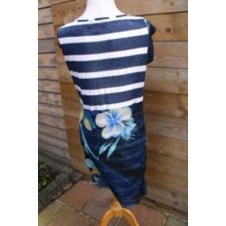 Jurk blauw Anna Scott mt XL
