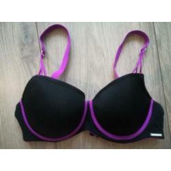 Sapph zwart paars zgan 75D