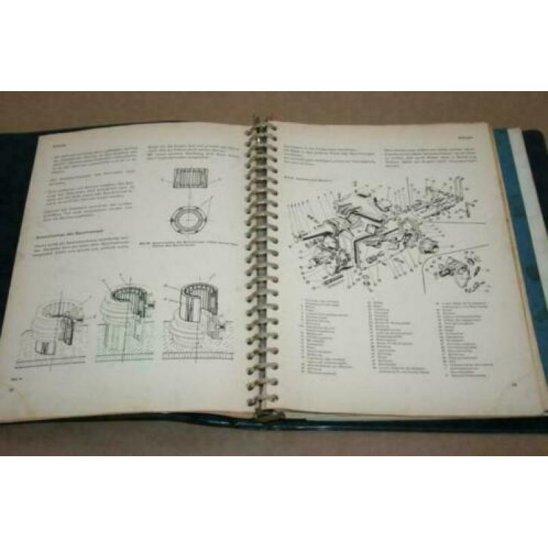 Oud reparatiehandboek Citroën motoren - Circa 1950 !!