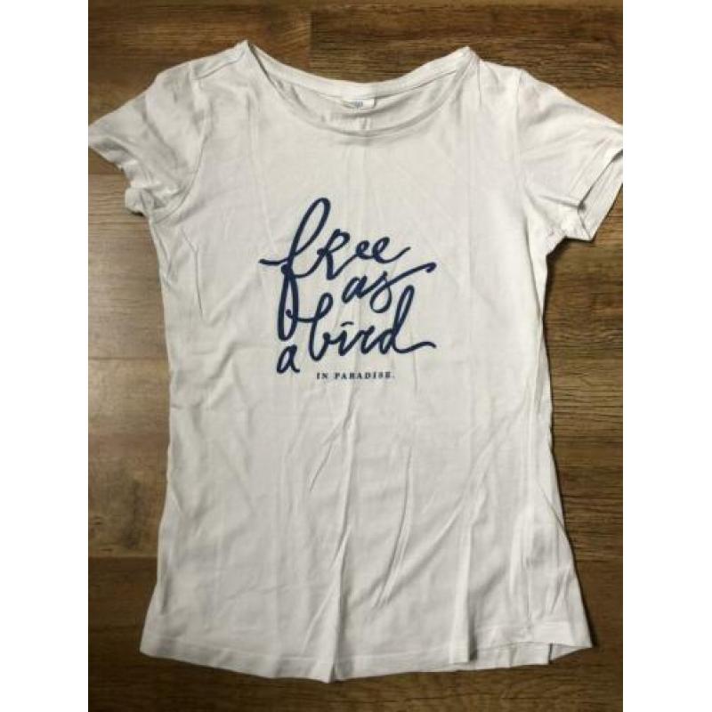 Set 5 T-Shirts maat 158-164 (xxs - Xs)