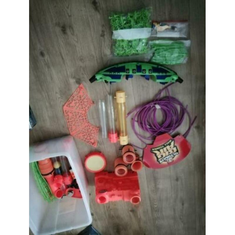Knex. Achtbaan, boot, enz