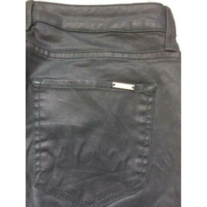 Nieuwe groene skinny broek mango 36 lijkt leer