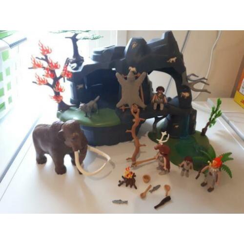 Playmobil prehistory grote grot met mamoet 5100