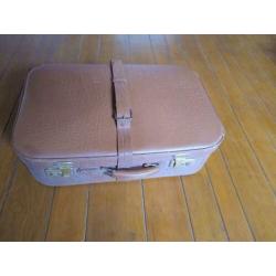 Oud retro koffer