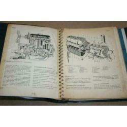 Oud reparatiehandboek Citroën motoren - Circa 1950 !!