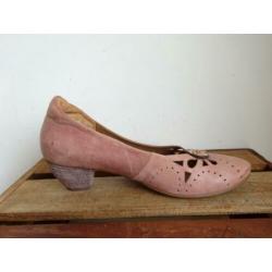 THINK instappers NIEUW! maat 40,5 oud roze schoenen