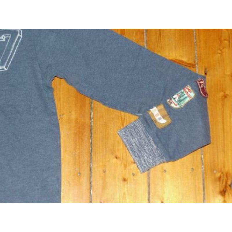 mooie dunne Scotch Shrunk trui dikke longsleeve maat 16 -170