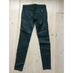 Nieuwe groene skinny broek mango 36 lijkt leer