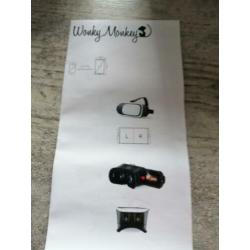 3D Virtual reality glasses for smartphone