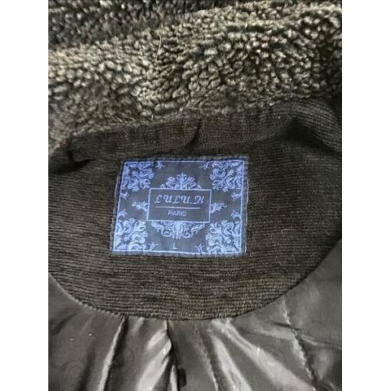 Mooie gewatteerde design winterjas, maat 38-40