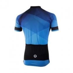 Fietsshirt Rogelli Ispirato 2.0 blauw/zwart race pasvorm