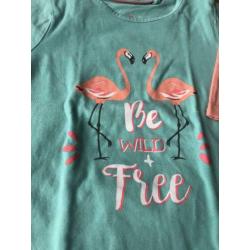 3x shirt tshirt 2x legging top Meisjeskleding broekje 86 92
