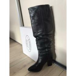 Steve Madden sensai laars zwart maat 40! Kijk snel!!