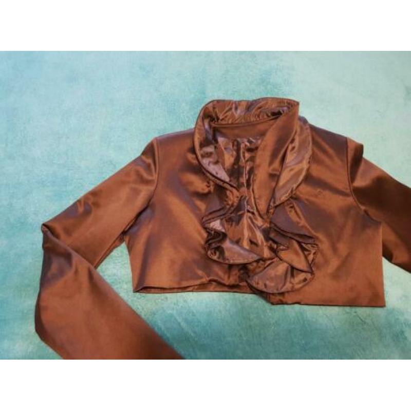 Bolero jasje zwart L gala