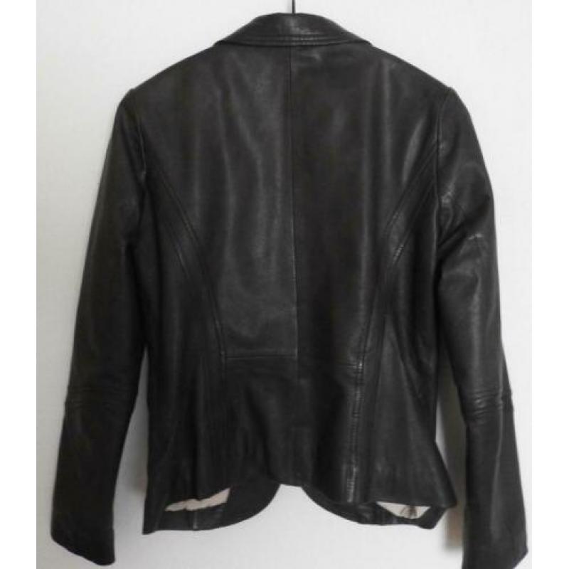 Mooi leren kort zacht leren jasje blazer Rino en Pelle M 38