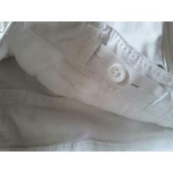 Nieuwe skinny jeans wit maat 128