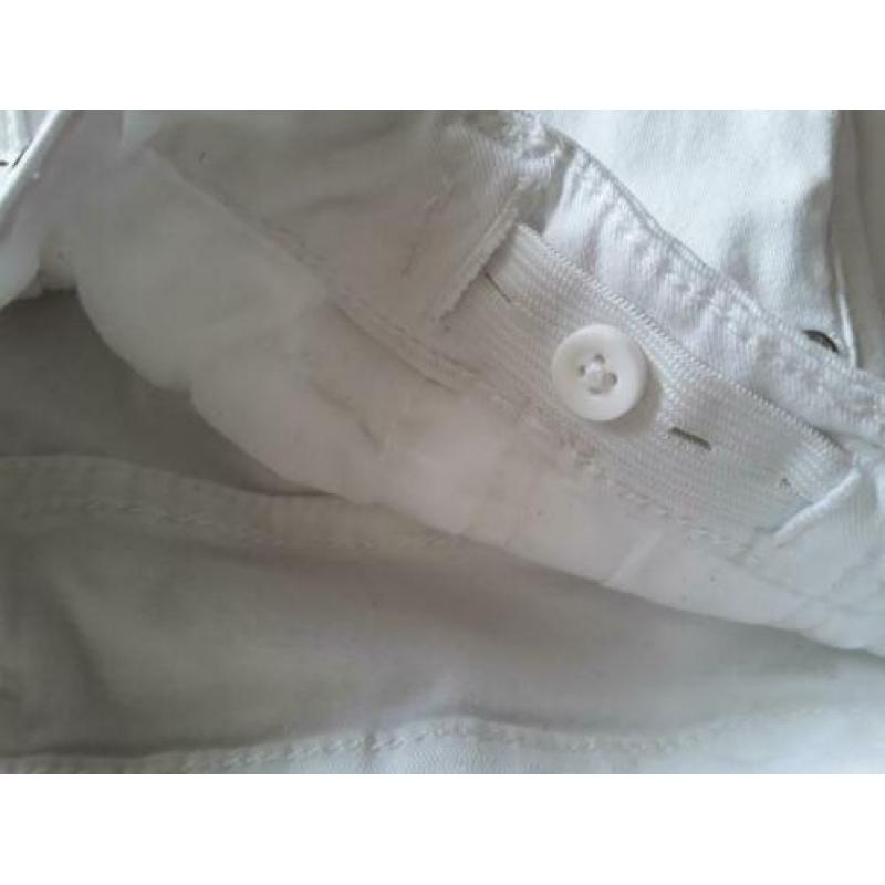 Nieuwe skinny jeans wit maat 128