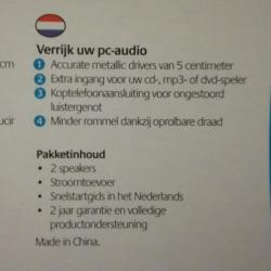 Stereo PC – luidsprekers LS11 Logitech