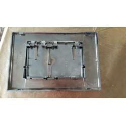 Twee Geberit bedieningsplaaten, glans chroom