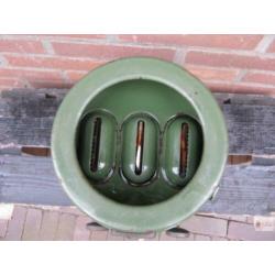 groen emaille petroliumstel