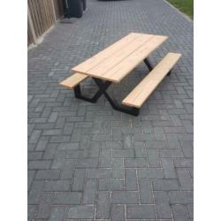 picknicktafel industrieel stoer kindermodel nieuw!