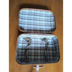 Oud retro koffer