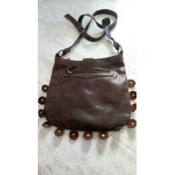 Gave leren crossbody /schoudertas ?? nieuw