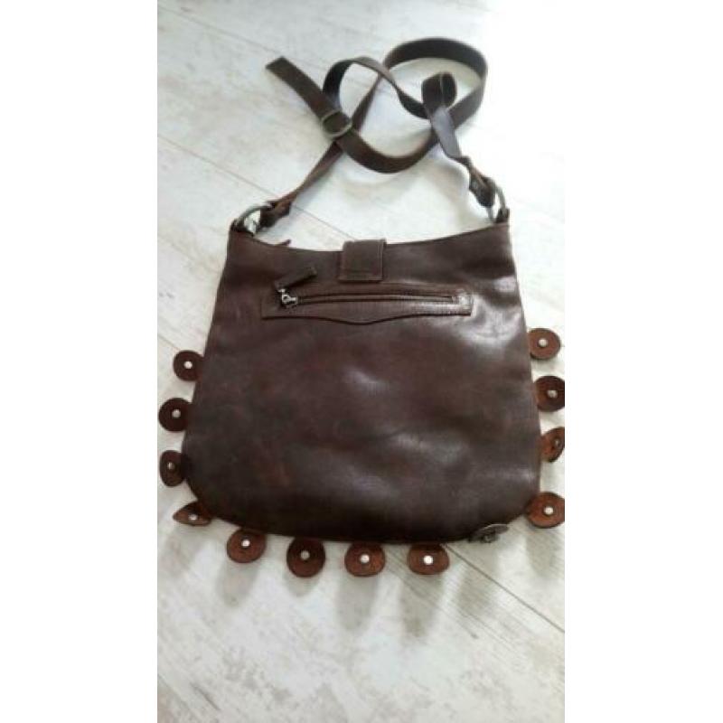Gave leren crossbody /schoudertas ?? nieuw
