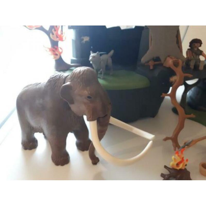 Playmobil prehistory grote grot met mamoet 5100