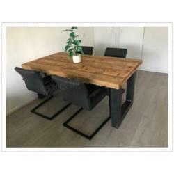 Vergadertafel Kantoortafel Bureautafel OP MAAT! Industrieel