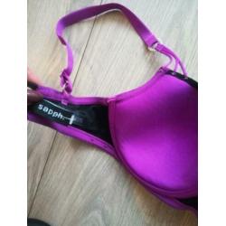 Sapph zwart paars zgan 75D