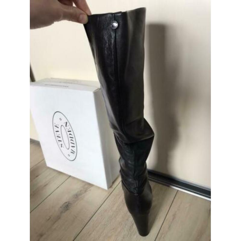 Steve Madden sensai laars zwart maat 40! Kijk snel!!