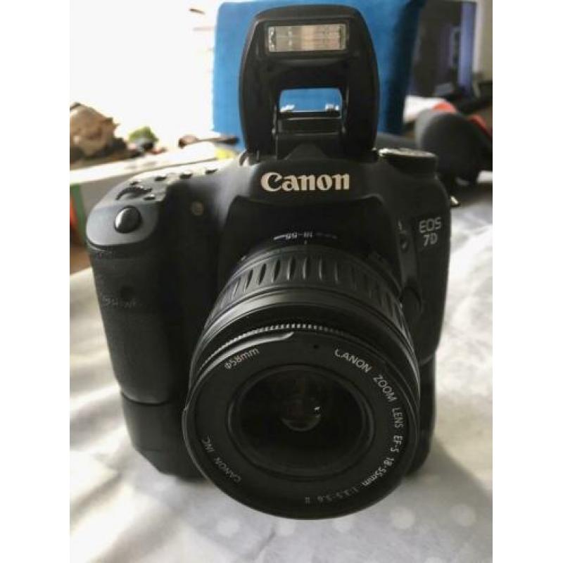 Canon Eos 7D digitale spiegelreflex camera met veel extra!