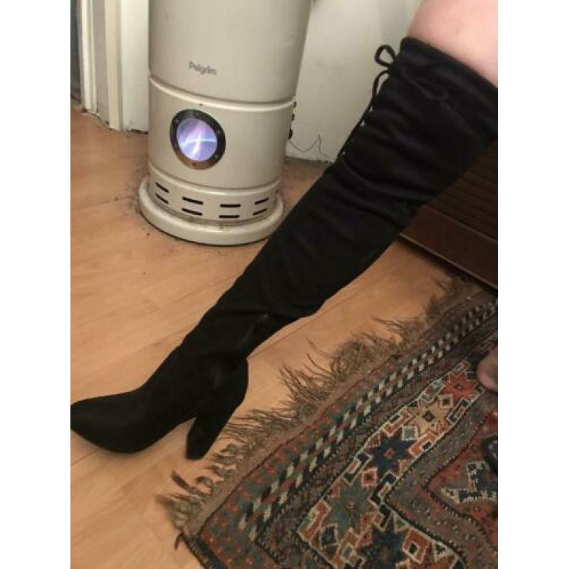 Hoge faux-suede laarzen ! Maat 36