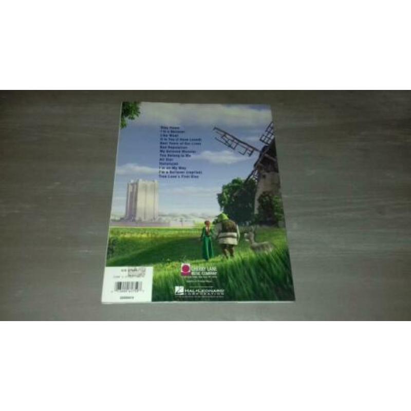 Shrek bladmuziek songbook Piano/Vocal/Guitar