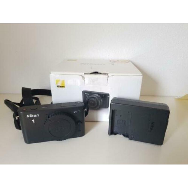 nikon 1 j1 body zwart in zeer goede staat