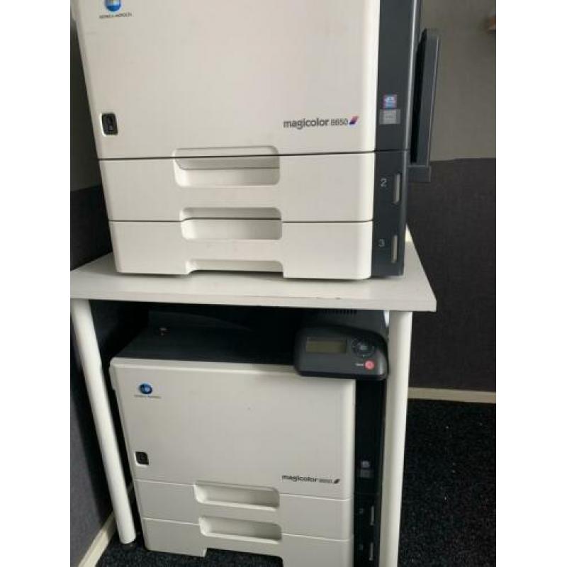 Magicolor 8650 DN 2 stuks!