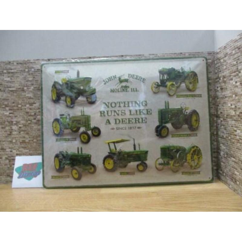 wand klok john deere doorsnede 31 cm