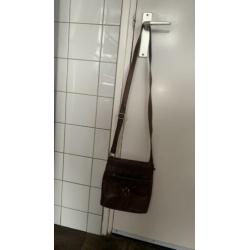 Schoudertas dames leer