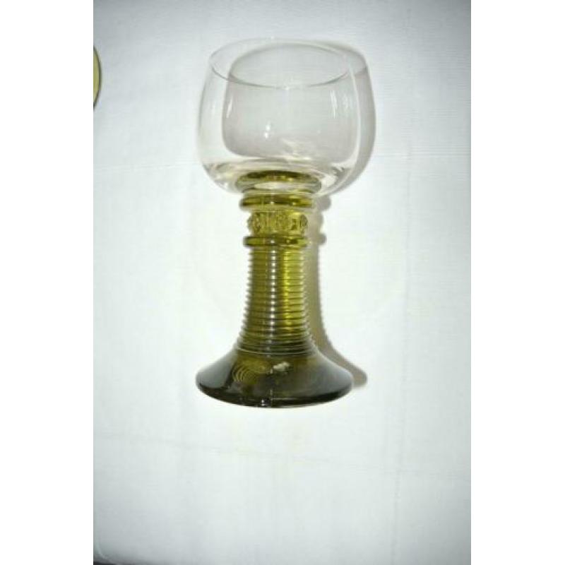 Replica Roemers glazen met braam noppen 6x